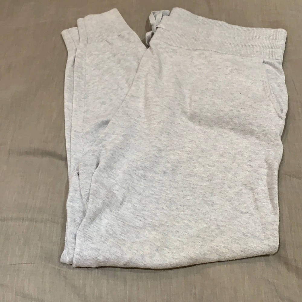 Grey sweatpants